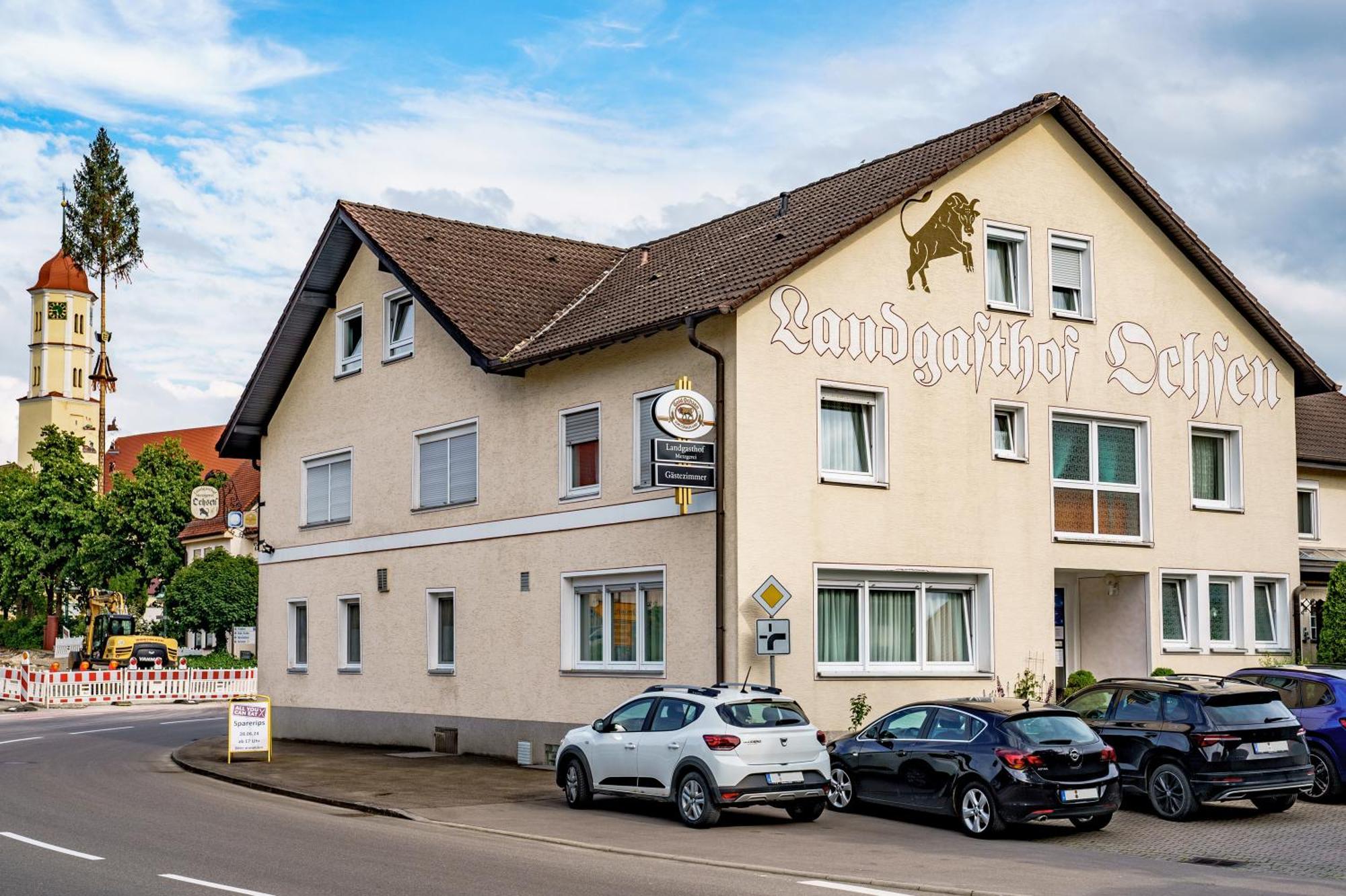 Landgasthof Ochsen Neresheim Exterior foto